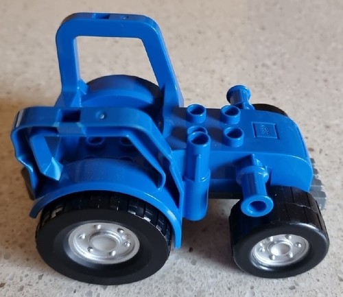 Lego duplo trattore blu - lego,